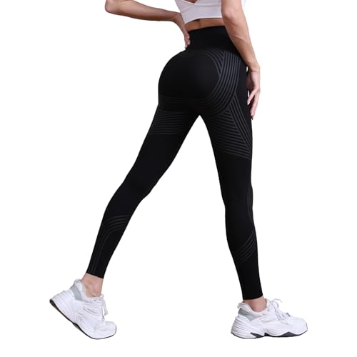 Cellumove 3D Leggings Lipödem PRO Damen Anti Cellulite Kompression Leggings Bequeme Kompressionsleggins Push Up Für Sport Sportleggings Lang Blickdicht