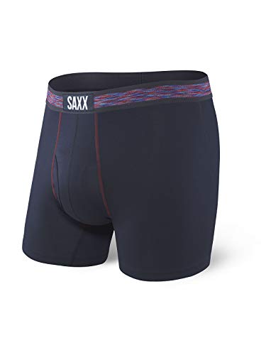Saxx Underwear Men's Boxer Briefs- Ultra Boxer Briefs with Fly and Built-in Ballpark