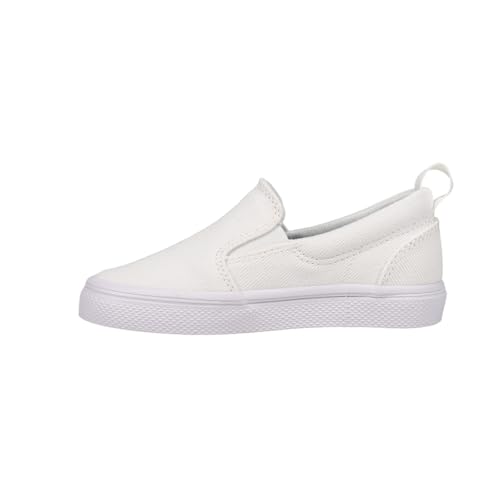 PUMA Toddler Boys Bari Comfort Slip On Sneakers Shoes Casual - White3