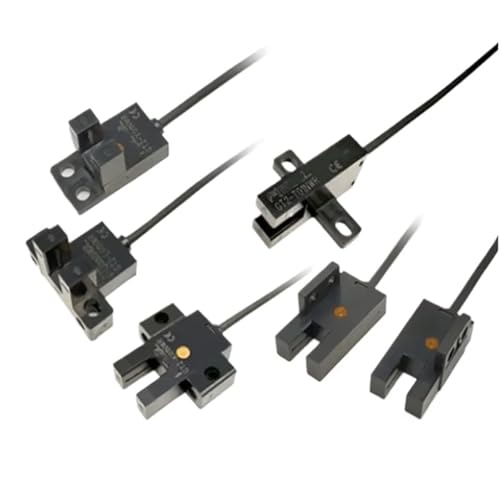 Sensor fotoeléctrico de ranura de 5 mm para evitar fallos de posición en 24V