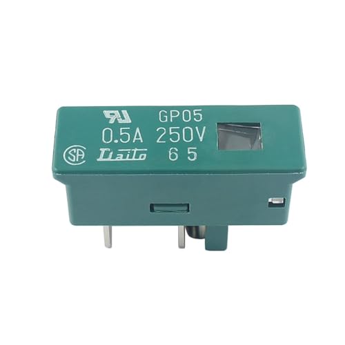 Fusible indicateur 250V GP10 1A pour protection de circuit - 2