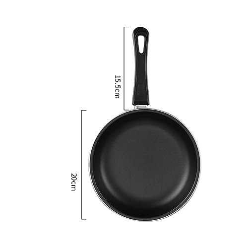 Poêle à œufs antiadhésive anti-brûlure 20cm pour omelette sans coller - 4