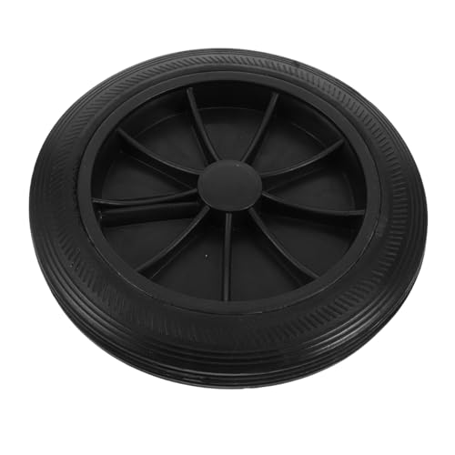 Roue solide pour poubelle OUNONA pour réparer facilement un bac de jardin lourd et cassé