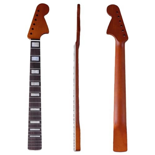 Guitar Neck Set Roasted Maple Binding Neck 6 String 22 Frets Suitable For Electric Guitar Accessories