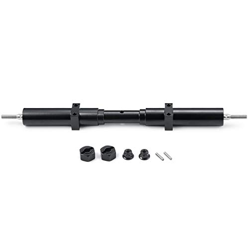 Unpowered Rear Axle 182Mm Metal Axle For 1:14 Tamiya Tractor Trailer Rc Crawler Car Accessories #TOP2