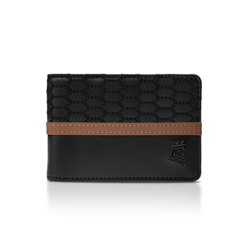 Image of Kings Loot Wallet for Men | Minimalist Slim RFID Blocking Leather Design with Cash Pocket & Card Pull Strap | Holds 1-12 Cards | Stylish & Durable Wallets | Supercar Collection (Midnight Reserve)
