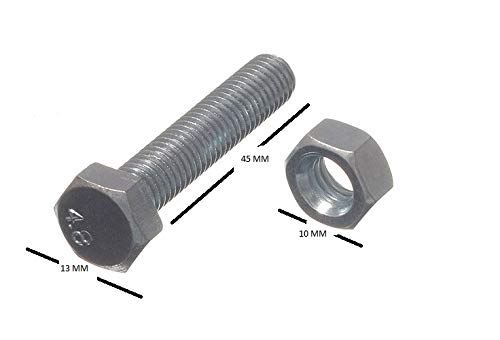 Bulloni Testa Leroy Merlin Bulloni A Testa Esagonale Filettati 5/16" - Grado 5, Zinco, Alta Trazione, Pezzi Di Ricambio, Spalding Bulloni Zincati 5/16 Pollice - Foto 3