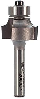 Whiteside Router Bits 2000D Round Over Bit with 5/32-Inch Radius, 13/16-Inch Large Diameter and 1/2-Inch Cutting Length