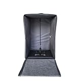 Kuroobaa ウィッグ収納ケース ウィッグインバッグ ウィッグ持ち運び ウィッグ保管 折りたたみ式 (2)