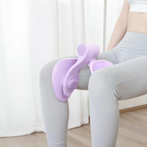 骨盤底筋 トレーニング? ??産後 エクササイズ? 内転筋 自宅トレーニング? コンパクト フィットネス? 脚痩せ 器具?【組み立て不要&360°回転パネル】張力18kgアップ 【画期的な収納技術】 ヒップトレーナー うちもも筋トレ 太もも 滑り止め 簡単