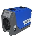 Aktobis Deumidificatore professionale, Essiccatore per edifici ad alte prestazioni WDH-R180B con pompa e una capacità di deumidificazione fino a 70 litri al giorno !