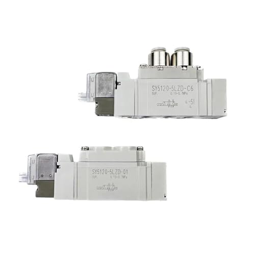 Électrovanne pneumatique SY5120 C4 distributeur 5/2 voies monostable - 4