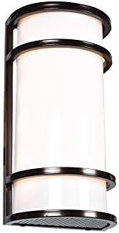 Access Lighting - HI Access 20105LEDMG-SAT/ACR Craftsman/Mission LED Wall Fixture from Cove Collection in Bronze/Dark Finish, Satin