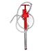 Adfaga Portable Transfer Pump Heavy Duty Manual Oil Drum Pump for 20L Drums Leak Proof Stainless Steel Construction Efficient Fuel Fluid Extraction for Workshop Garage Industrial U