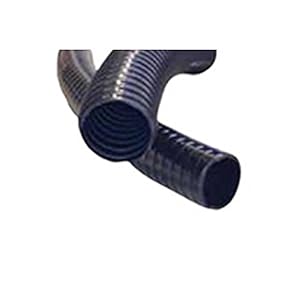 garden ornaments and accessories Zwarte Flexibele Vijver Geribbelde Slang, 12mm/0.5″ – 2 Meter
