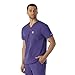 Carhartt Force Essentials Men's Modern Fit V-Neck Scrub Top - Grape, S