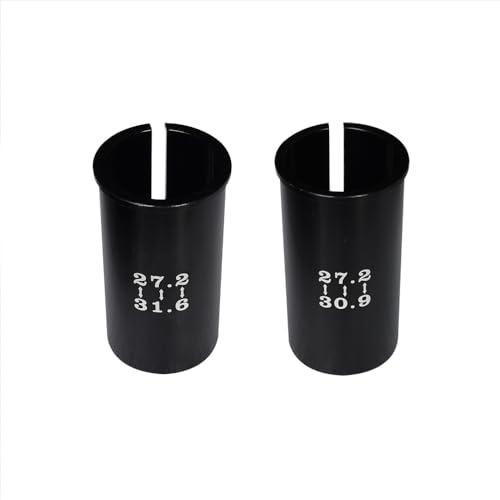 Xmomx SEATAD-(272)-7SET Set Of 7 Sizes Bike Seat Post Adapter Shim Seat Post Adapter Bicycle Seat Tube Conversion Sleeve 27.2Mm To 28.6/30/30.4/30.8/30.9/31.6/33.9Mm 60Mm Aluminum Alloy thumb #1