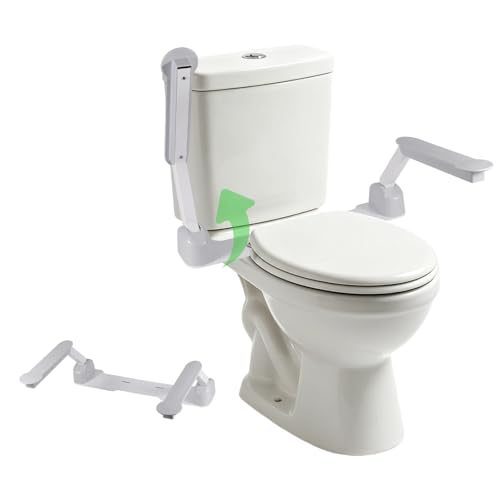 Cadre de sécurité pour toilettes barres d'appui WC senior handicap