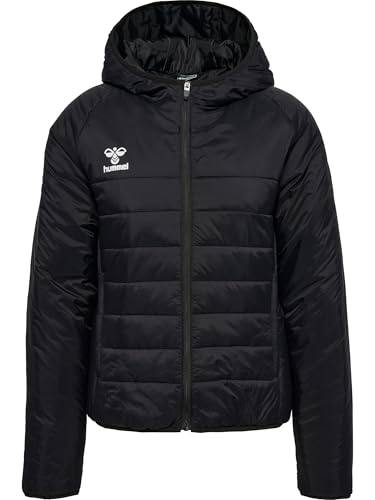 Veste zippée hummel Hmlgo Quilted Hood Jacket pour homme et femme
