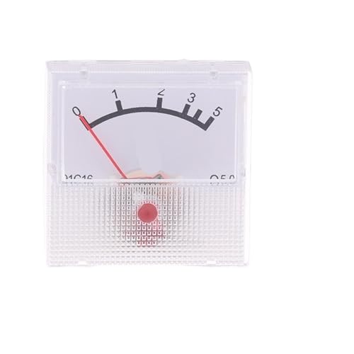 Ampèremètre DC 20A cadran analogique et testeur de courant continu pour tableau