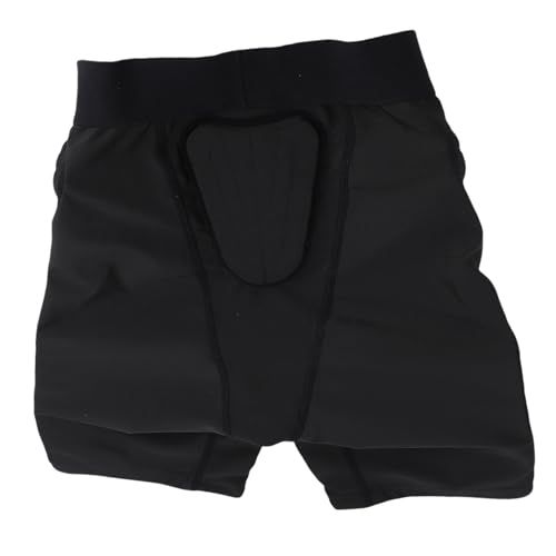 Short de compression garçons Dilwe avec rembourrage de sport hexagonal - 7