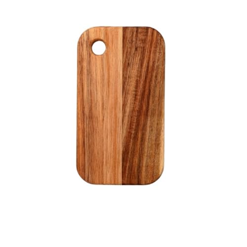 Planches à découper en bois d'acacia noble, mini format réutilisable double face