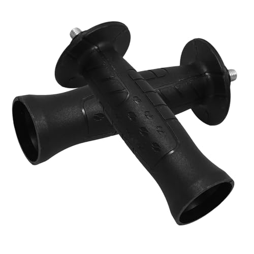 DIKACA Mango Lateral Antideslizante para Amoladora Angular 2 Unidades de Plástico Duro Negro Accesorio Auxiliar Roscado M10 para Pulido y Esmerilado Compatible Herramientas Eléctricas