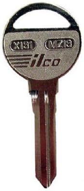 10 Pack Ilco Mazda Master Key Blank -MZ13-X131