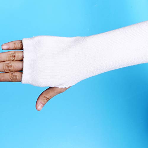 Luvas protetoras de braço Exceart com proteção UV, proteção UV, proteção para as mãos com orifício p