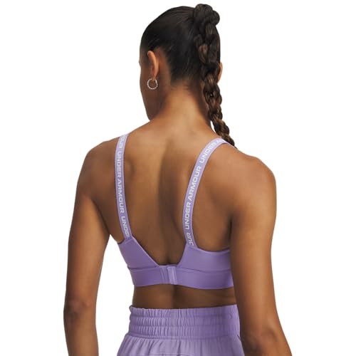 Image of Under Armour Women's Armour Mid Heathered Sports Bra
