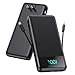 Portable Charger 26800mAh Power Bank, Ultra-High Capacity Universal External Battery Pack with 4 LED Indicator Dual USB Ports Battery Backup for Smart Phones,Tablet and More-[Black]
