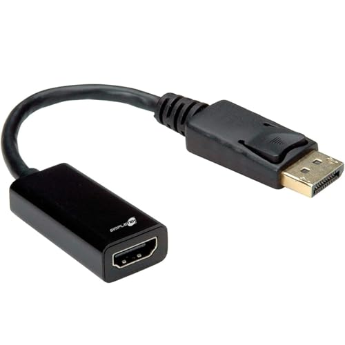 Adaptateur DP mâle vers HDMI Simpletek connecteur DisplayPort 4K pour PC fixe