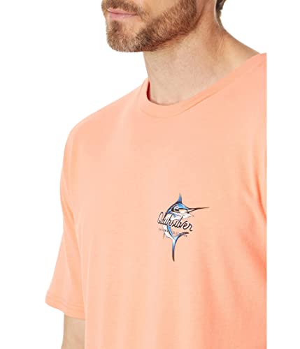 Quiksilver Beauty at Sea Short Sleeve Tee Peach Pink SM3