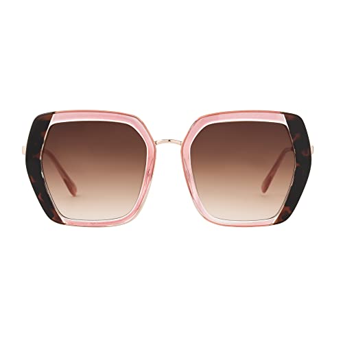 Nine West Women's Harper Geo Sunglasses3