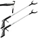 Vive Reacher Grabber - 32" Extra Long Mobility Aid - Rotating Hand, Heavy Duty Grip Arm - Reaching Assist Tool for Trash Pickup, Litter Picker, Garden Nabber, Disabled, Handicap Arm Extension (Two)