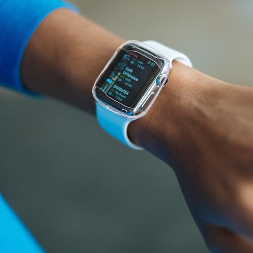 Protector para reloj TPU antigolpes transparente y funda compatible para arañazos en pantalla 6
