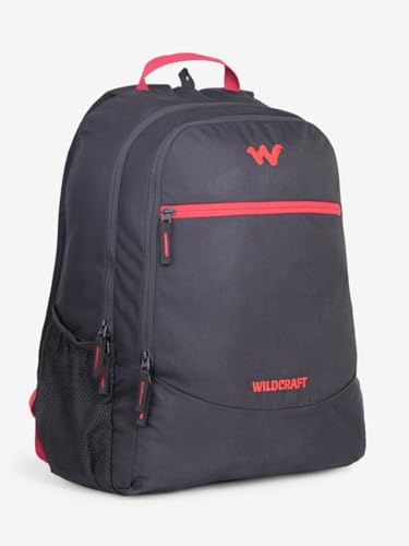 Image of Wildcraft Nylon 32 Ltrs Water-Resistant Backpack for Men & Women - Expedition LPBP 32 Ltrs Casual Backpack - Dark Grey