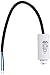 Miflex Condensateur de démarrage Condensateur moteur 3 µF 450 V 25 x 53 mm câble M8 3 µF