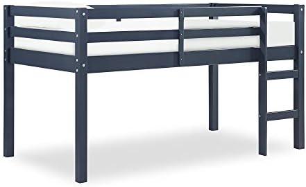 DHP Milton Junior Twin Loft Bed, Blue
