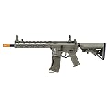 Lancer Tactical Gen 3 Lightweight Durable Polymer M4 Airsoft MLOK AEG w/High Speed Mid Cap with Programmable Fast Trigger (ETU & MOSFET)
