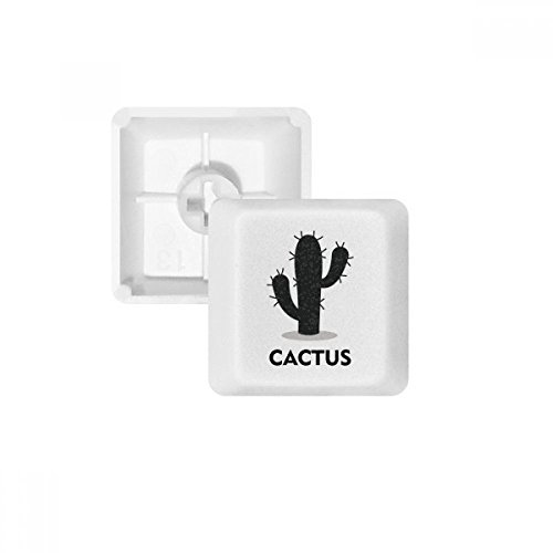 Keycaps PBT de haute qualité pour clavier mécanique motif cactus blanc OEM