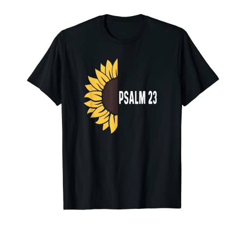 Salmo 23 Dios Jesús religioso cristiano Señor es mi pastor Camiseta