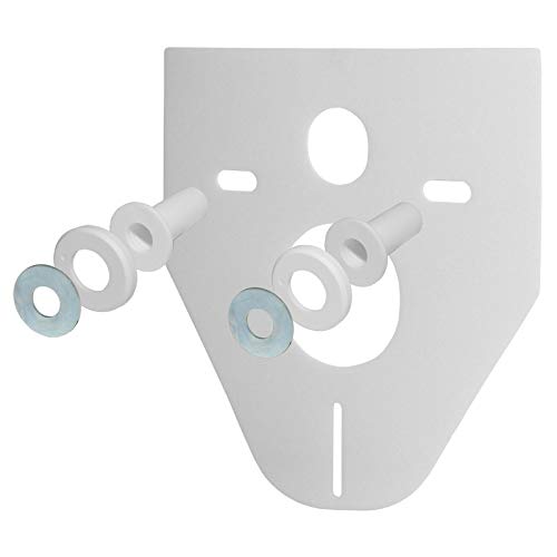 Perfektes Schallschutz-Set für Wand- WC und Wand- Bidet- inklusive Montagezubehör Cover