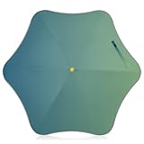 Long Stick Mädchen-Regenschirm für Kinder, Sonnenschirm, UV-Schutz, LSF 50, Mädchen-Regenschirme für Jungen, blauer Farbverlauf