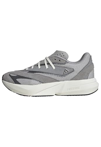 Adidas Womens Lightstride Sportswear, Grey/Grey/Iron Metallic, 8