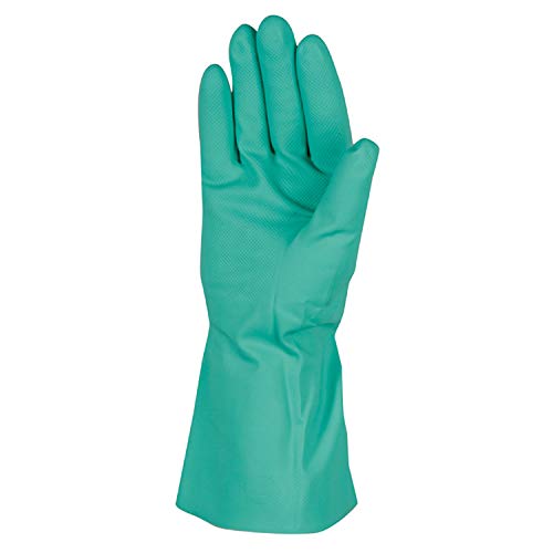 Wells Lamont Chemical Resistant Nitrile Gloves, Solvent and Pesticide Resistant, Reusable, Medium (178M)