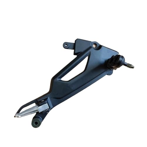 Cale pied moto LIFAN KPM200 LF200-3B | Bloc caoutchouc et support pédale droit
