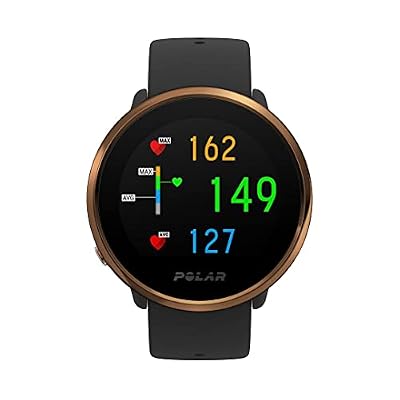 POLAR Ignite - GPS Smartwatch - Fitness Watch with Advanced Wrist-Based Optical Heart Rate Monitor, Training Guide, Waterproof