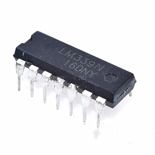 10pcs LM339N DIP14 LM339 DIP 339N DIP-14 Quad Single Supply Comparadores e IC