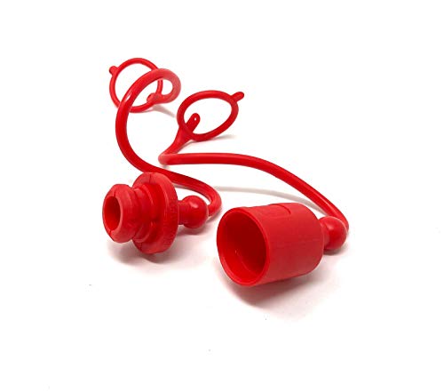 Image of 1 /2 inch Dust cap set for AG Style Body Hydraulic Quick Coupler